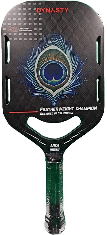 Dynasty Featherweight Triple Layer 3D 18K Carbon Fiber 16mm Pickleball Paddle v4