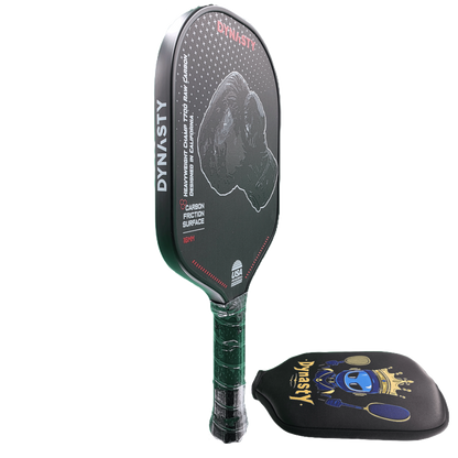 Dynasty Heavyweight T700 Raw Carbon Fiber 16mm Pickleball Paddle [All-Court]