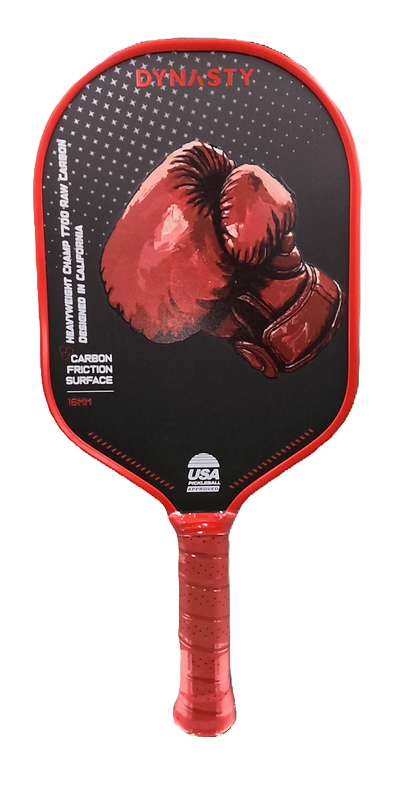 Dynasty Heavyweight T700 Raw Carbon Fiber 16mm Pickleball Paddle [All-Court]